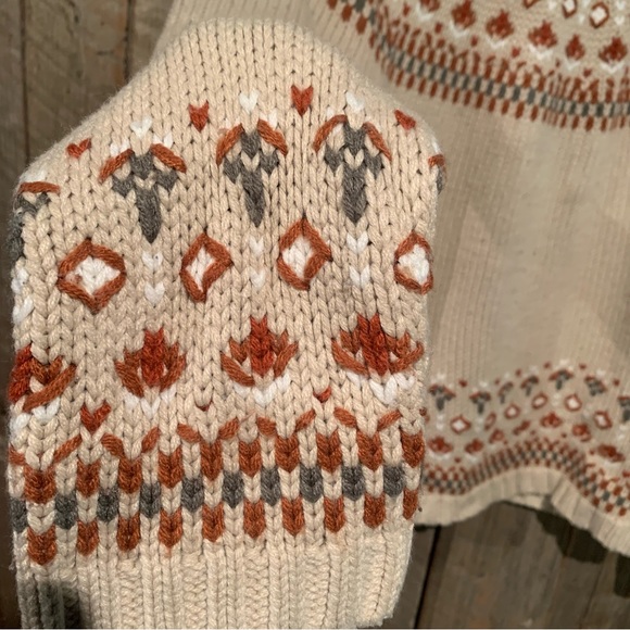 Vintage Knit Mock Neck Sweater - Picture 3 of 12